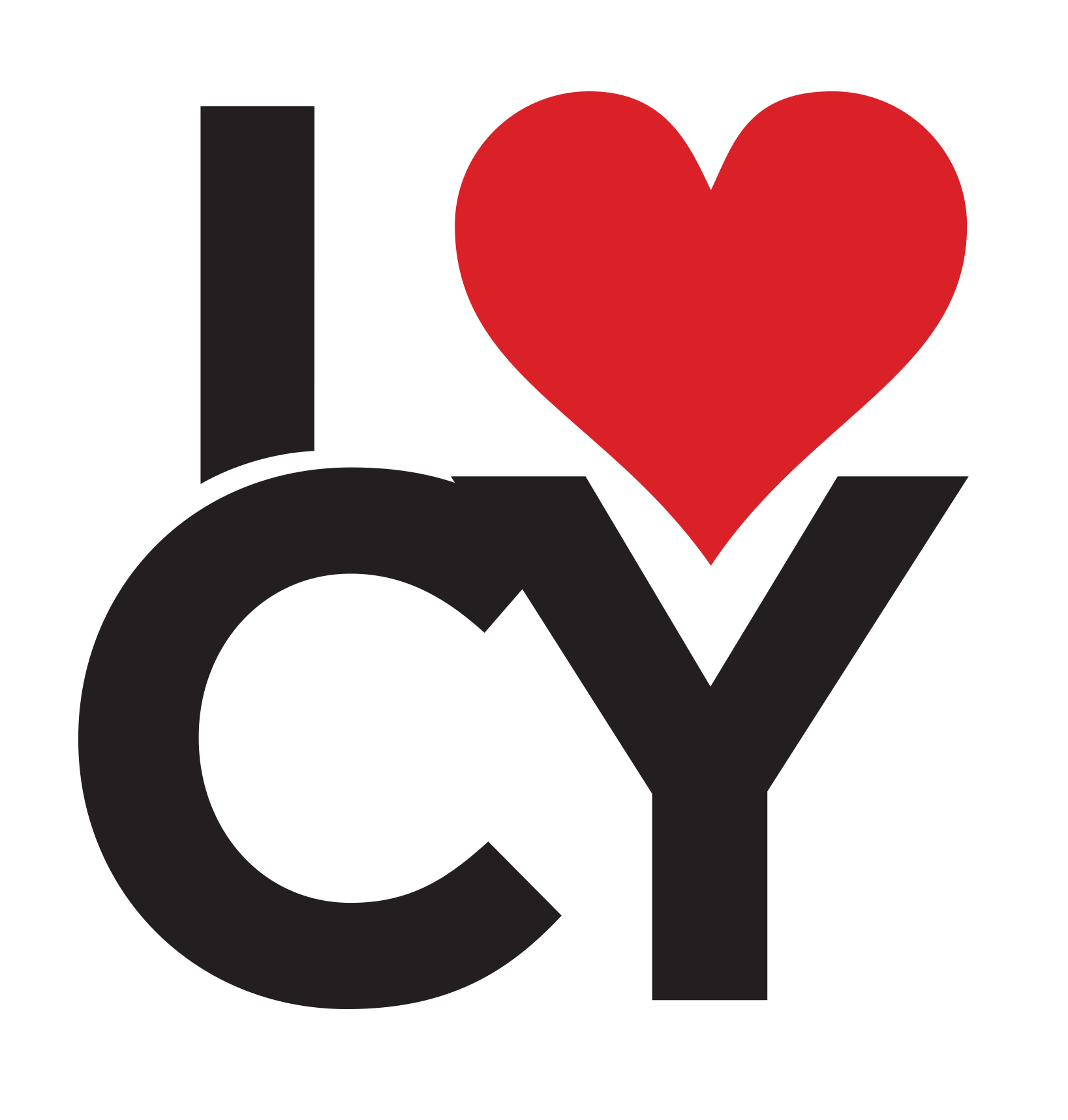 I Heart CY Logo
