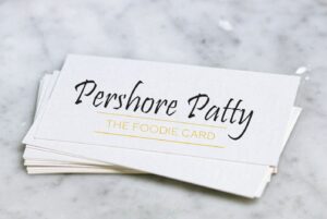 Get 10% off food and drink with a Pershore Patty Foodie Card