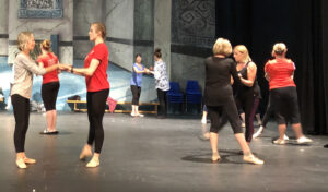 Silver Swans partner up with Ballet Cymru performers
