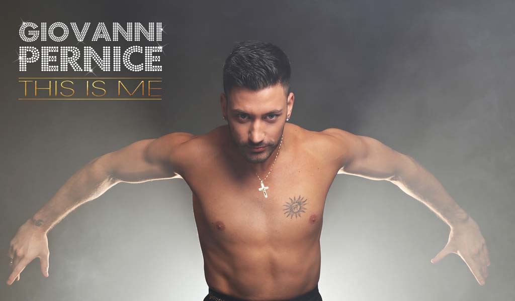 Giovanni Pernice dancing shirtless - show title 