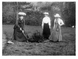 25 April 1909 Tree Planting Florence Canning
