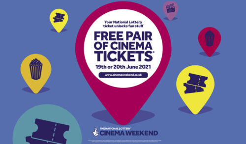 National Lottery Cinema Weekend Website