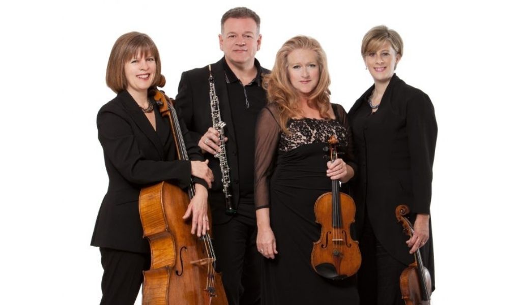 Britten Oboe Quartet at Hellens The Courtyard
