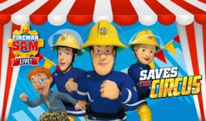 Fireman Sam and the gang run into action