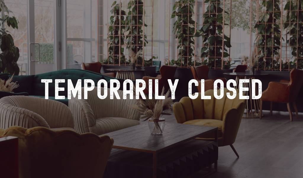 tHE cOURTYARD cHASE lOUNGE IS TEMPORARILY CLOSED