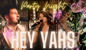 The Hey Yahs - image of a man and a woman singing