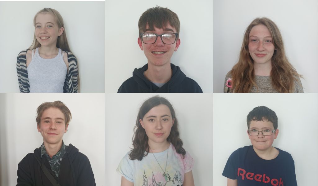 Courtyard Youth Theatre Board, image: a collage of youth theatre members smiling at the camera