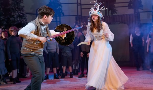 The Lion, The Witch & The Wardrobe production shot