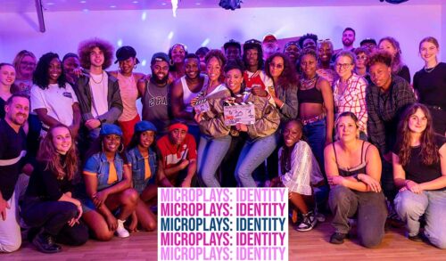 The Cast And Crew Of Janet Etuks Shoobs Part Of Open Skys New Series Microplays Identity Photo Kie Cummings X