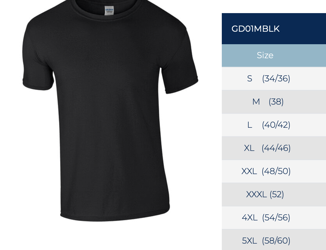 Adult Sizes