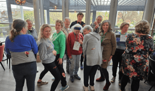A group of people posing with their prosthetic injuries